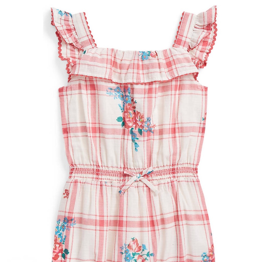 💕💕 NWT Ralph Lauren Baby Girls Romper 💕💕